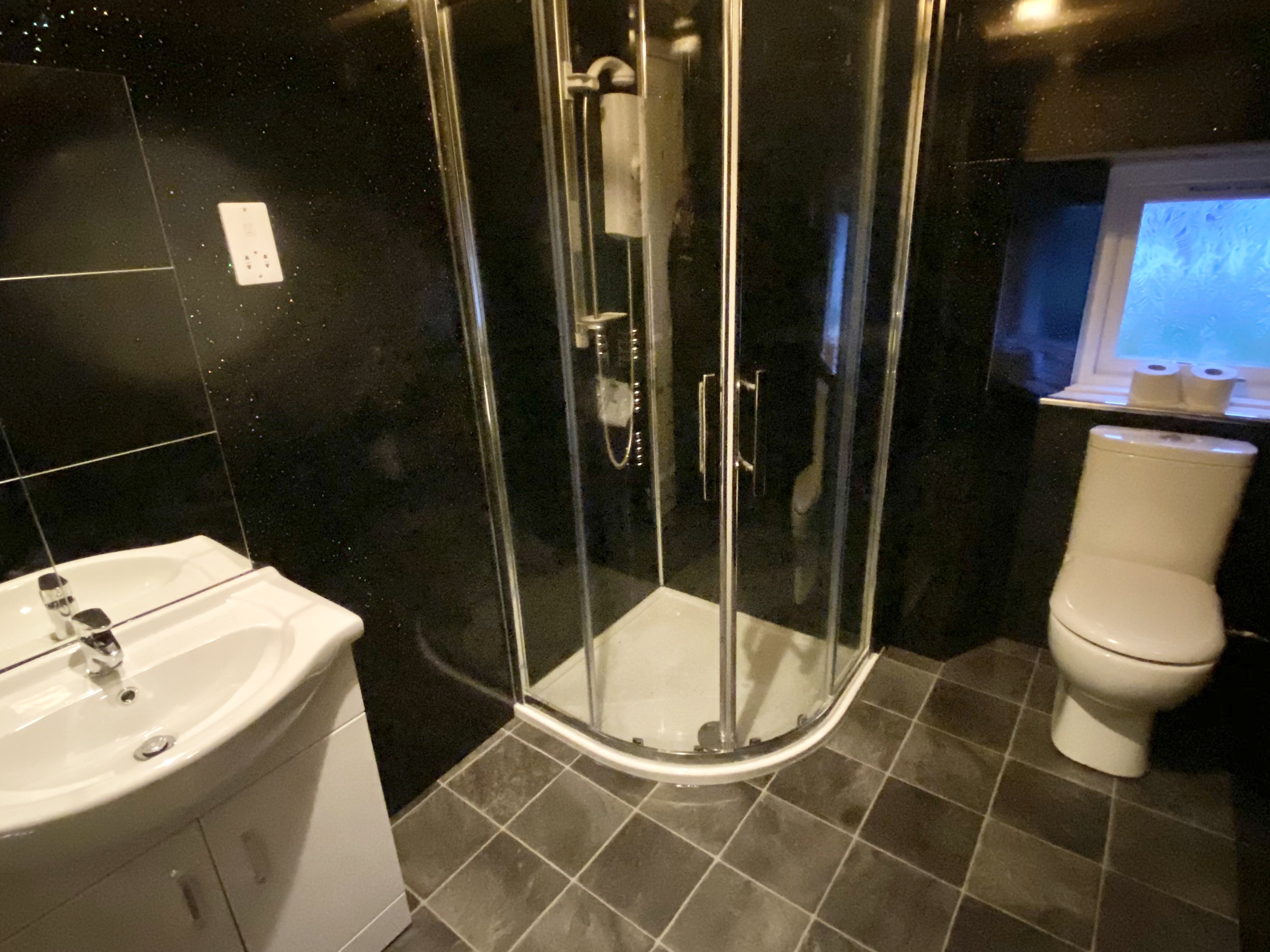 private bathrooms available